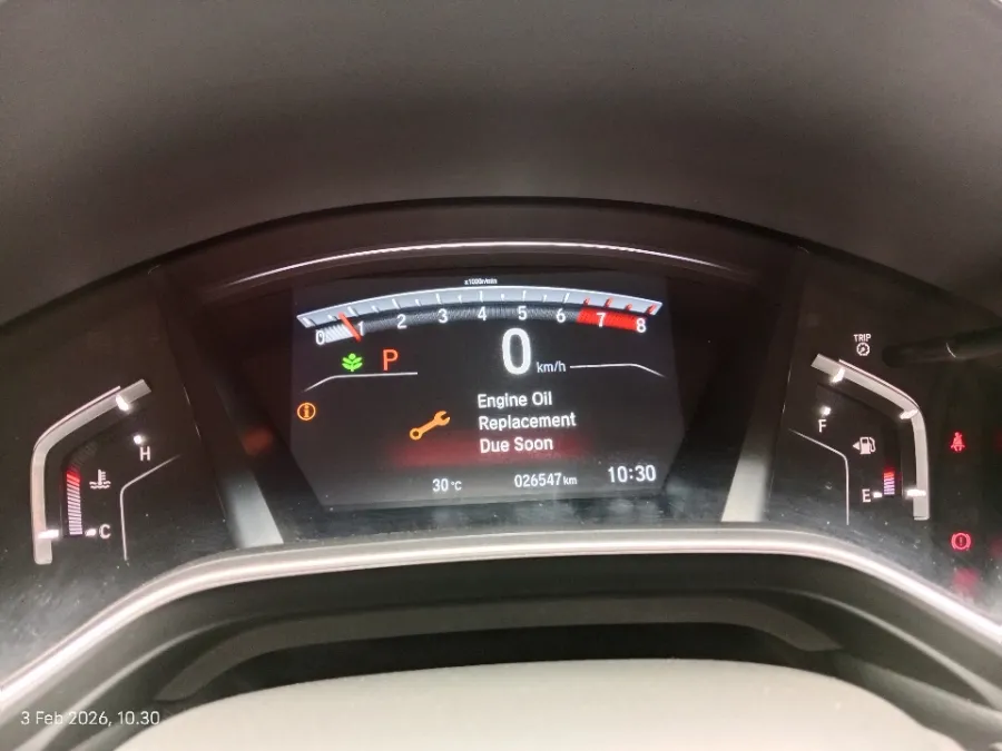 Foto Mobil Bekas Odometer Honda CR-V 1.5 Turbo Prestige tahun 2022