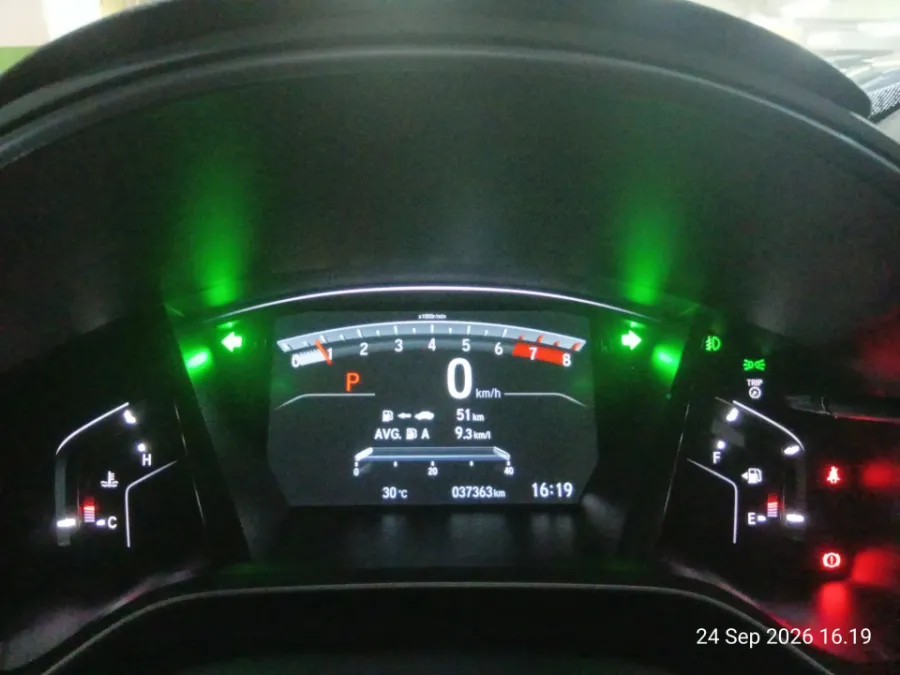 Foto Mobil Bekas Odometer Honda CR-V 1.5 Turbo Prestige tahun 2022