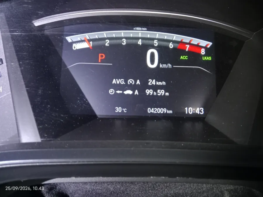 Foto Mobil Bekas Odometer Honda CR-V 1.5 Turbo Prestige tahun 2022
