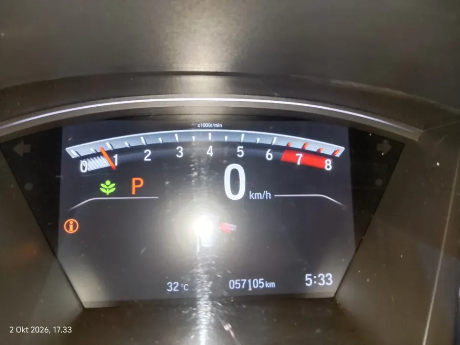 Foto Mobil Bekas Odometer Honda CR-V 1.5 Turbo Prestige tahun 2022