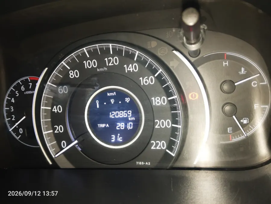 Foto Mobil Bekas Odometer Honda CR-V 2.4 RM3 tahun 2016