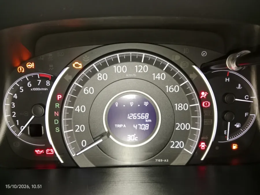 Foto Mobil Bekas Odometer Honda CR-V 2.4 RM3 tahun 2016