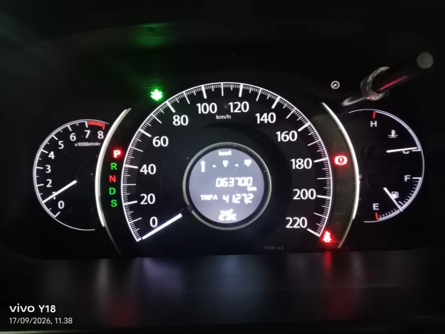 Foto Mobil Bekas Odometer Honda CR-V 2.4 RS Prestige tahun 2016
