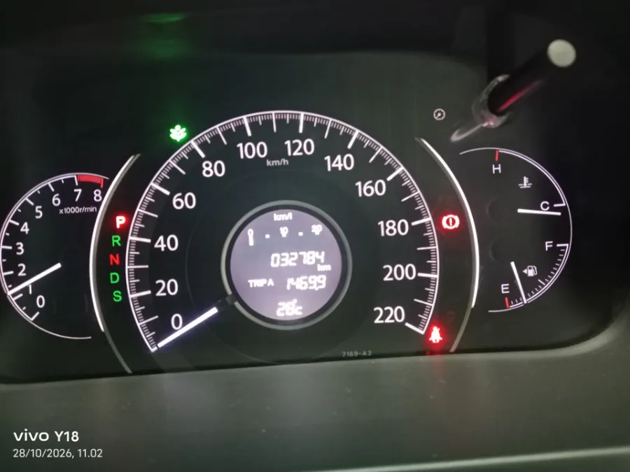 Foto Mobil Bekas Odometer Honda CR-V 2.4 RS Prestige tahun 2016