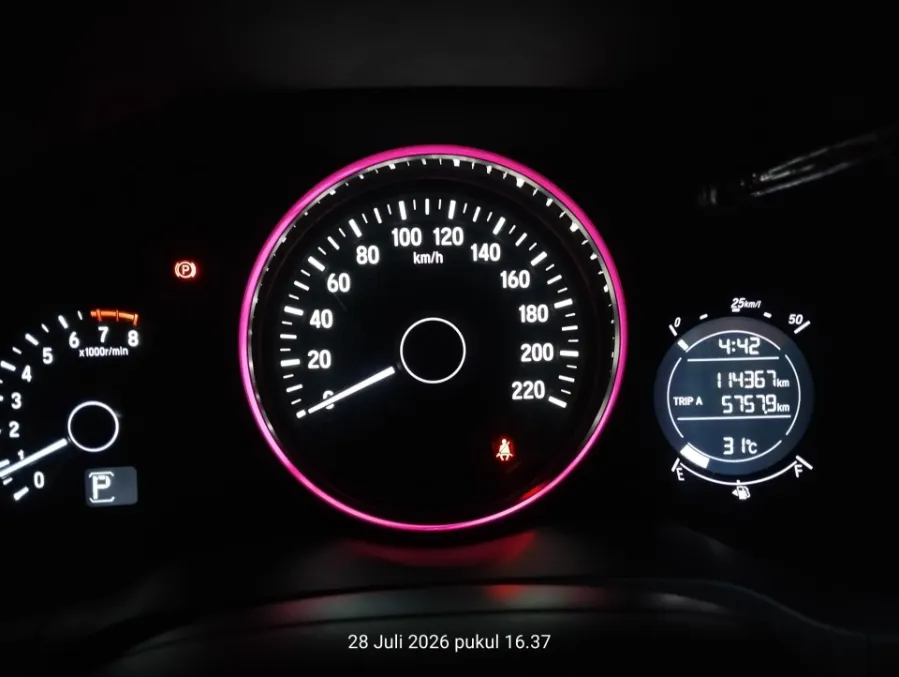 Foto Mobil Bekas Odometer Honda HR-V 1.5 E tahun 2018