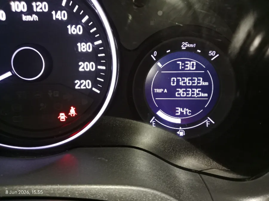 Foto Mobil Bekas Odometer Honda HR-V 1.5 E tahun 2019
