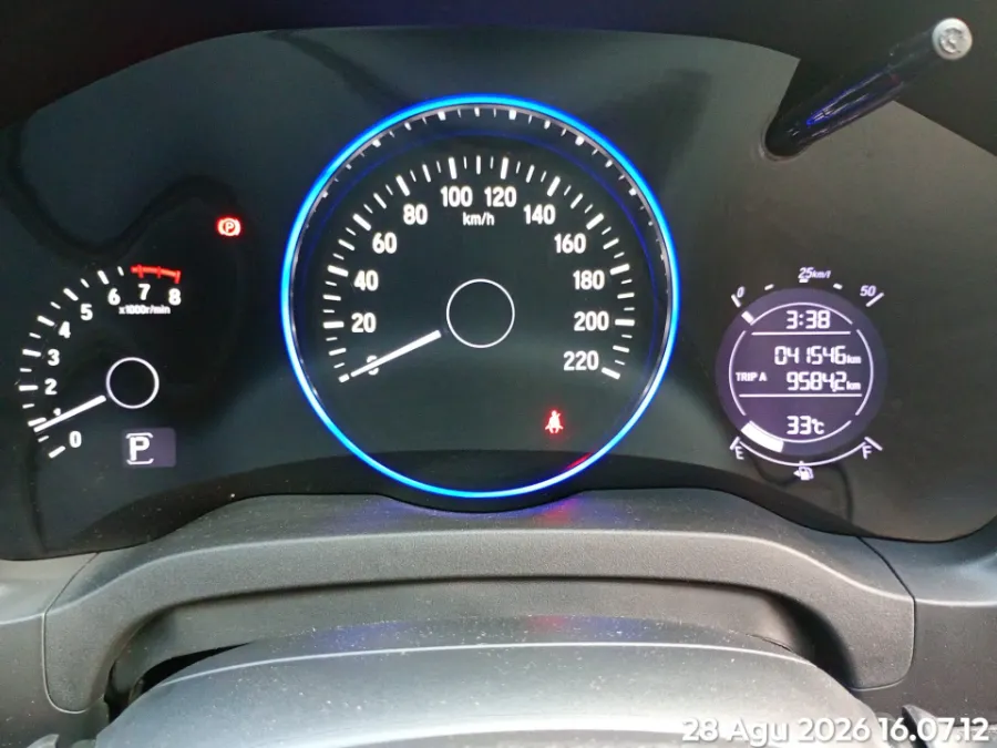 Foto Mobil Bekas Odometer Honda HR-V 1.5 SE tahun 2019