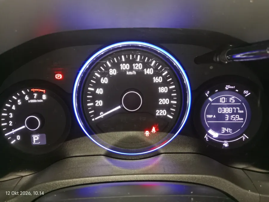 Foto Mobil Bekas Odometer Honda HR-V 1.5 E tahun 2019