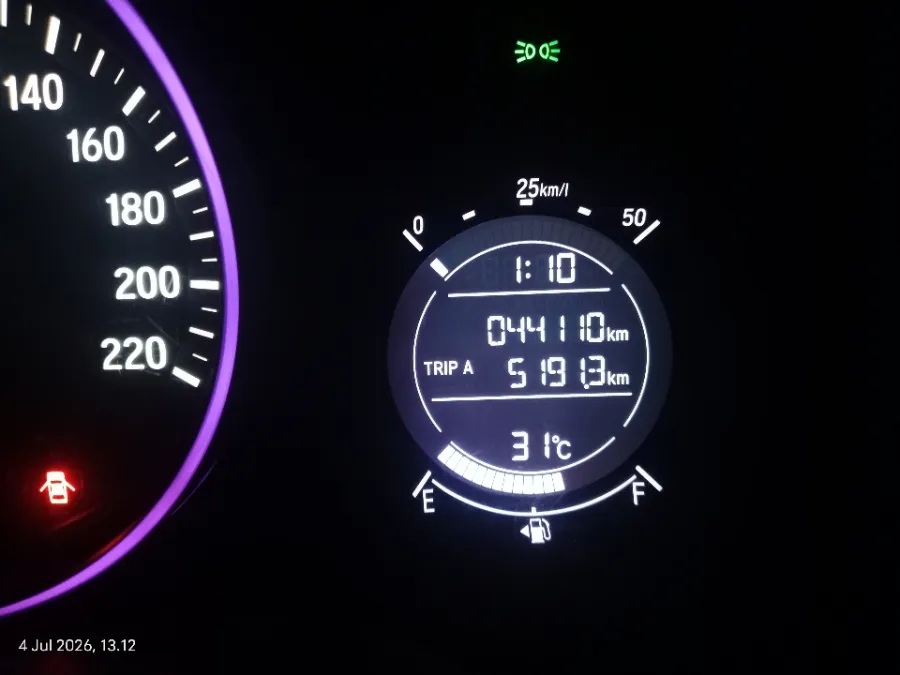 Foto Mobil Bekas Odometer Honda HR-V 1.5 E tahun 2021