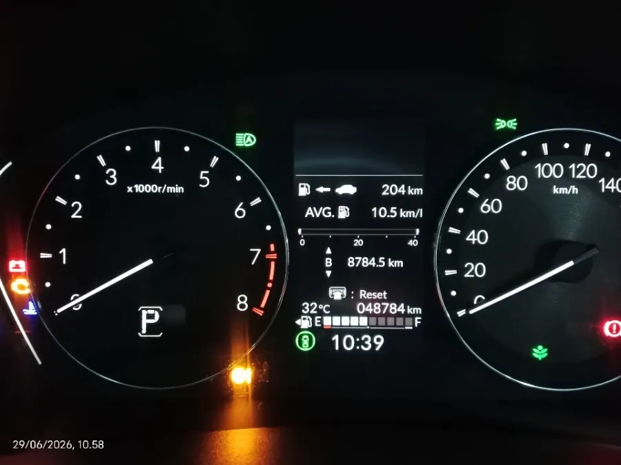 Foto Mobil Bekas Odometer Honda HR-V 1.5 SE tahun 2022