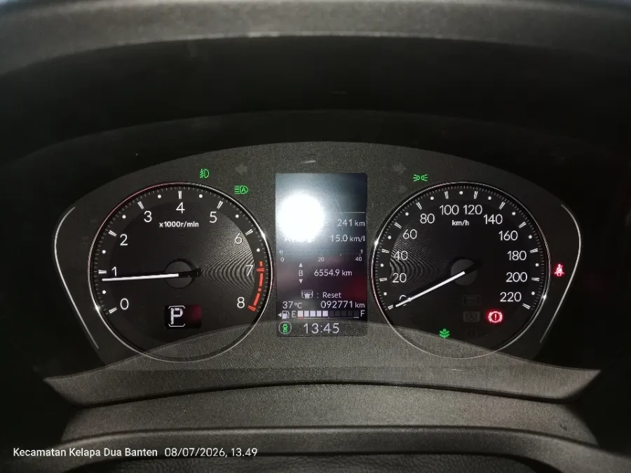 Foto Mobil Bekas Odometer Honda HR-V 1.5 SE tahun 2022