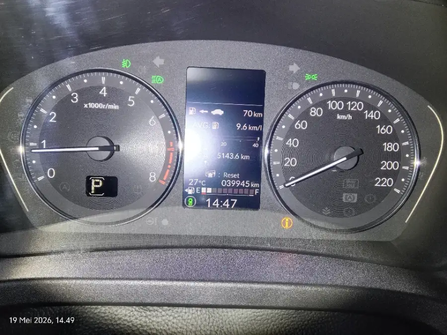 Foto Mobil Bekas Odometer Honda HR-V 1.5 SE tahun 2022