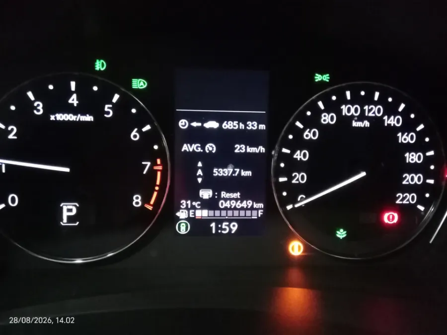Foto Mobil Bekas Odometer Honda HR-V 1.5 SE tahun 2022