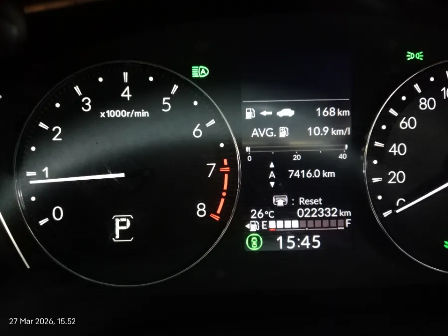 Foto Mobil Bekas Odometer Honda HR-V 1.5 SE tahun 2023
