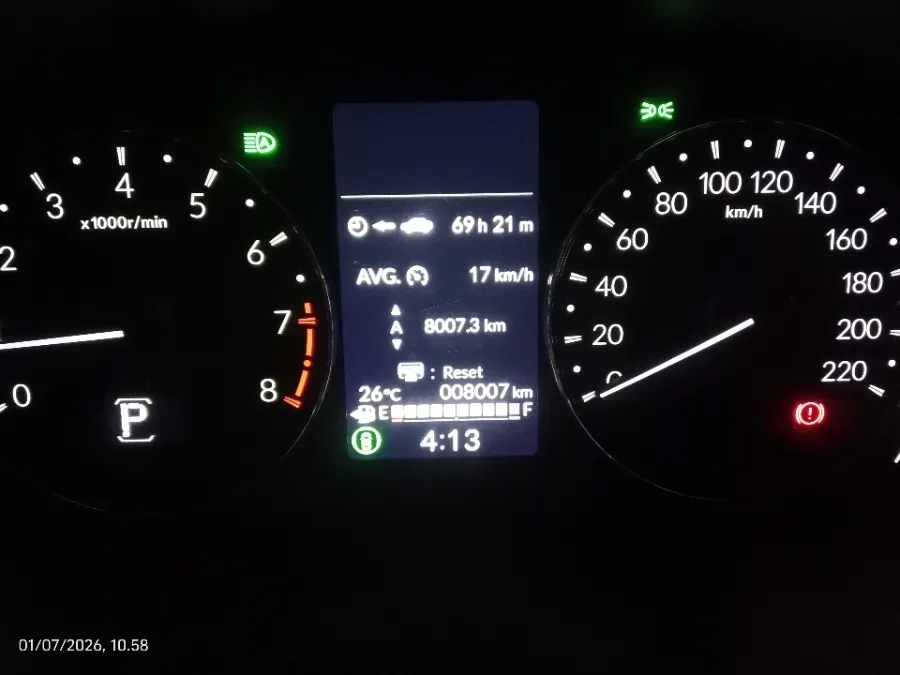 Foto Mobil Bekas Odometer Honda HR-V 1.5 SE tahun 2024