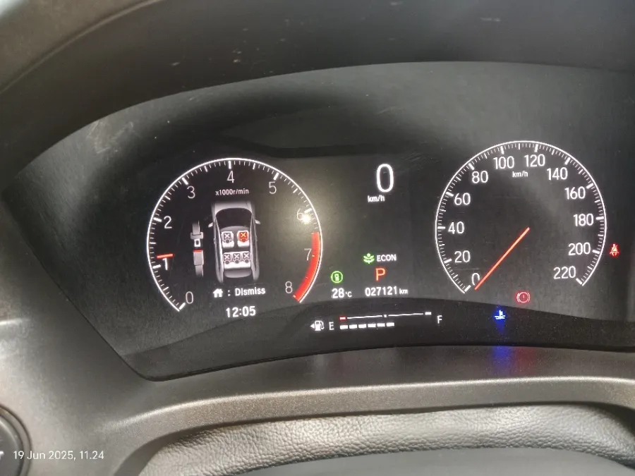 Foto Mobil Bekas Odometer Honda HR-V 1.5 Turbo RS tahun 2022