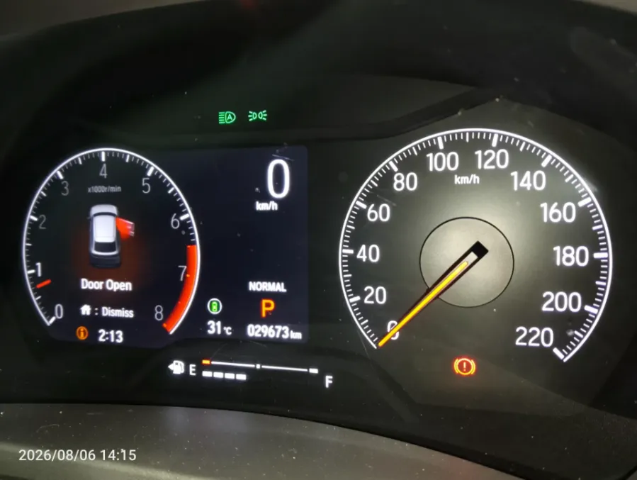 Foto Mobil Bekas Odometer Honda HR-V 1.5 Turbo RS tahun 2022