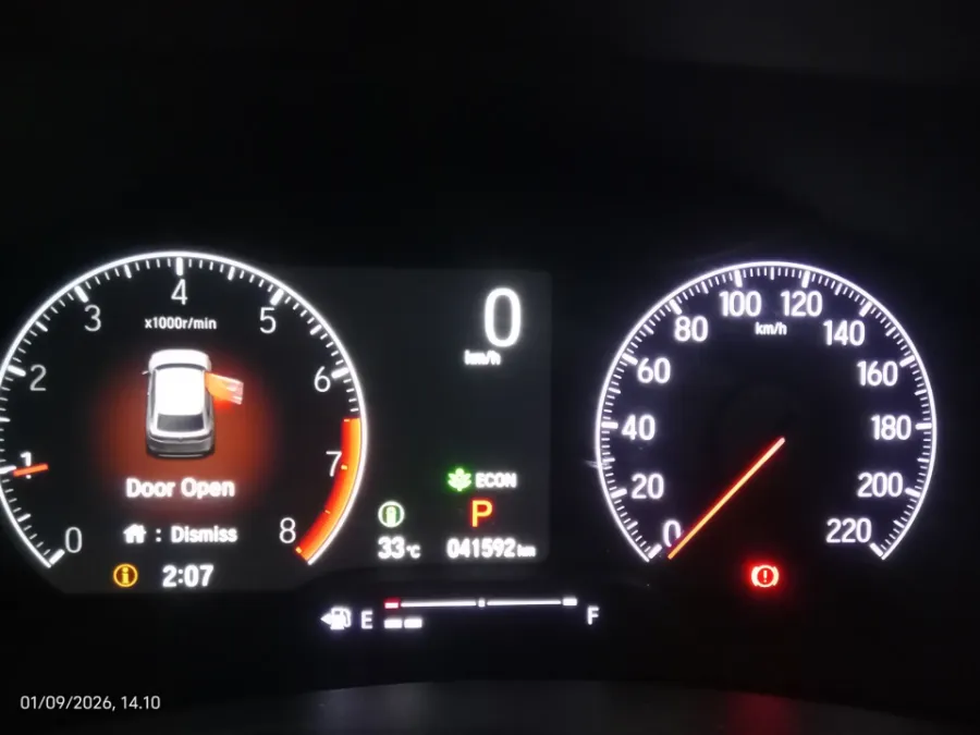 Foto Mobil Bekas Odometer Honda HR-V 1.5 Turbo RS tahun 2022