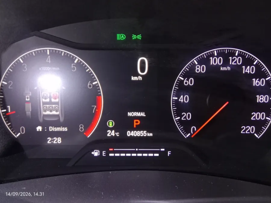 Foto Mobil Bekas Odometer Honda HR-V 1.5 Turbo RS tahun 2022
