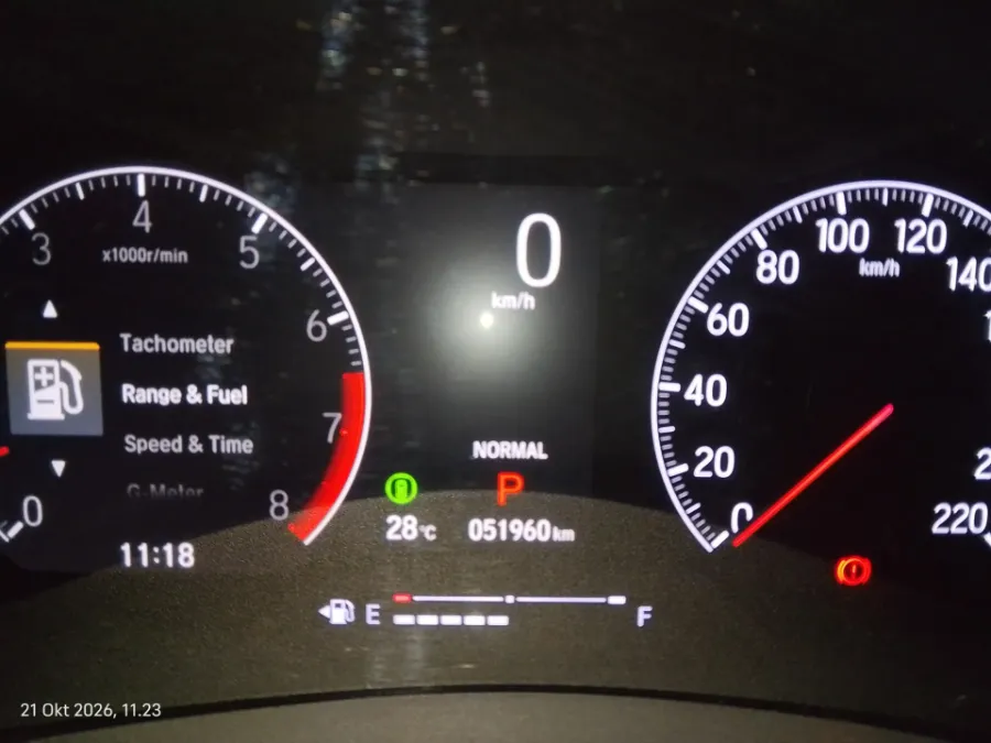 Foto Mobil Bekas Odometer Honda HR-V 1.5 Turbo RS tahun 2023