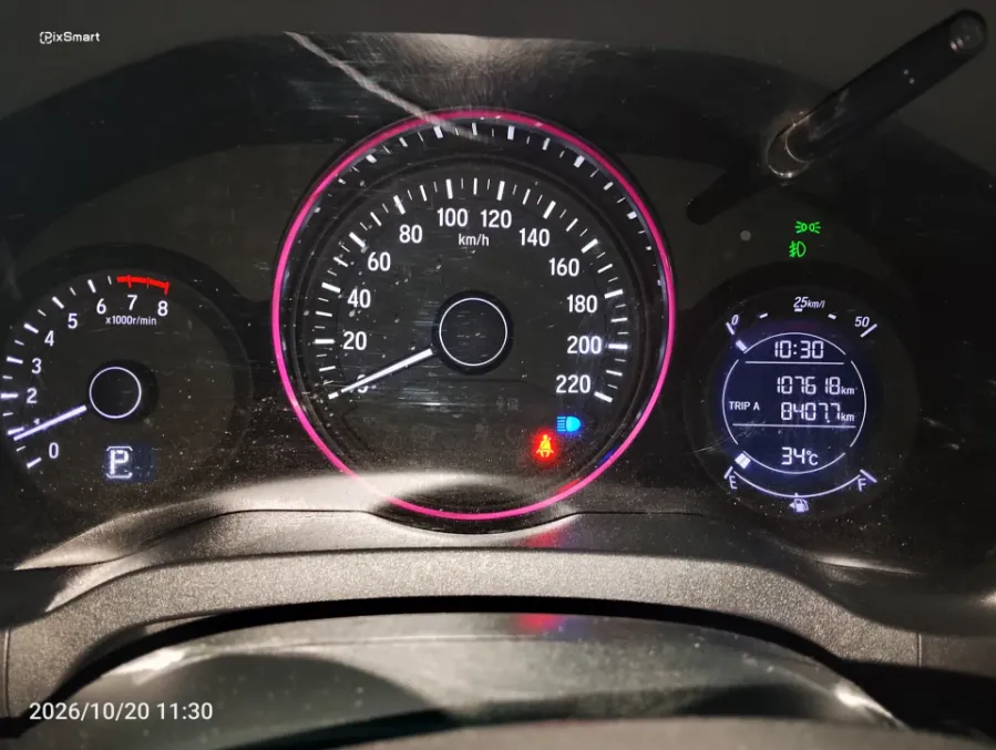 Foto Mobil Bekas Odometer Honda HR-V 1.8 RS tahun 2019