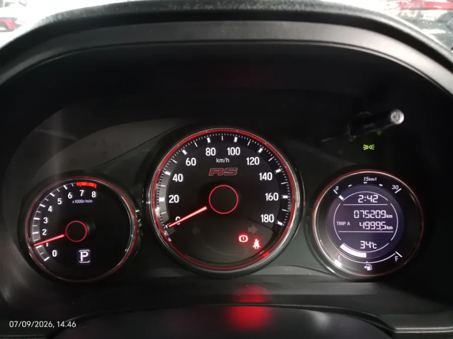 Foto Mobil Bekas Odometer Honda Mobilio 1.5 RS tahun 2020