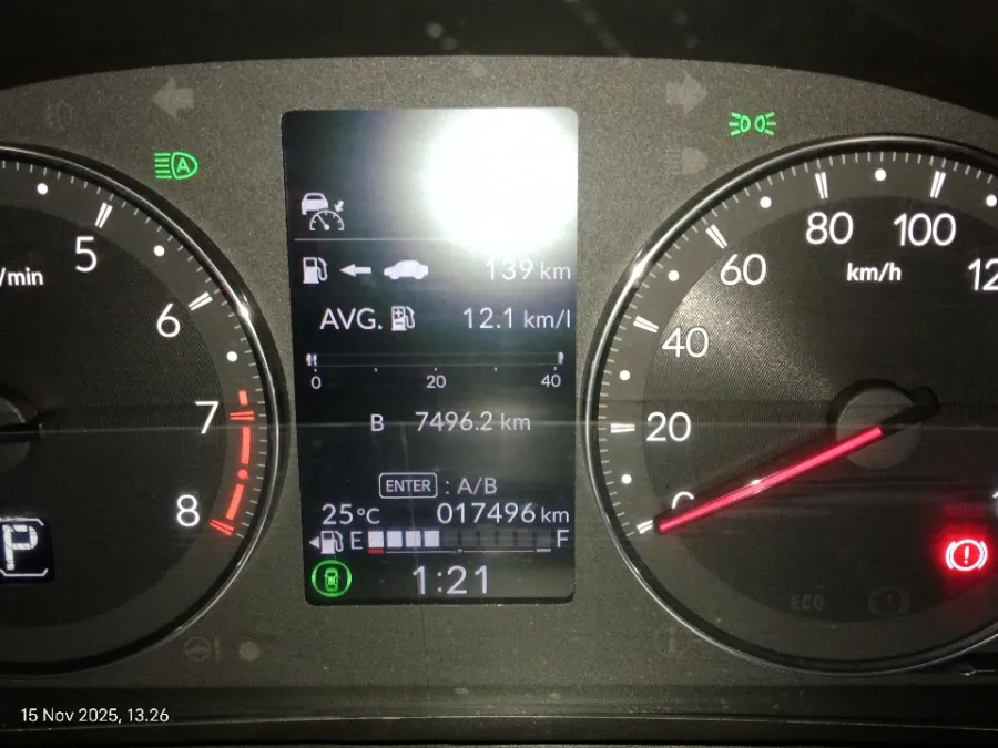 Foto Mobil Bekas Odometer Honda WR-V 1.5 RS tahun 2024