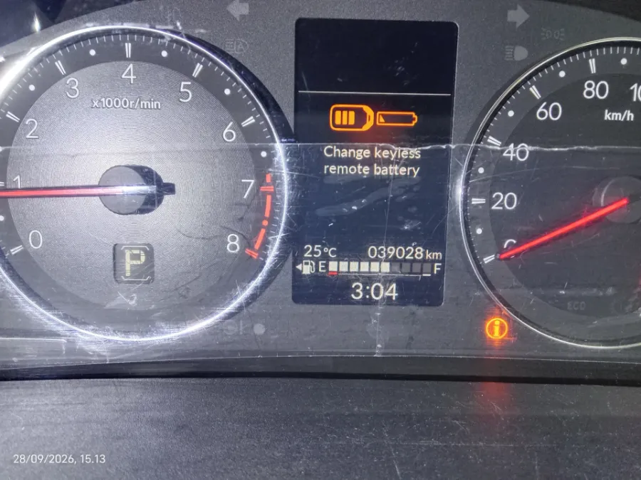 Foto Mobil Bekas Odometer Honda WR-V 1.5 RS tahun 2024