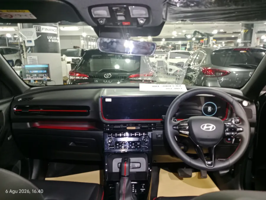 Foto Mobil Bekas Dashboard Hyundai Creta 1.5 N Line tahun 2025