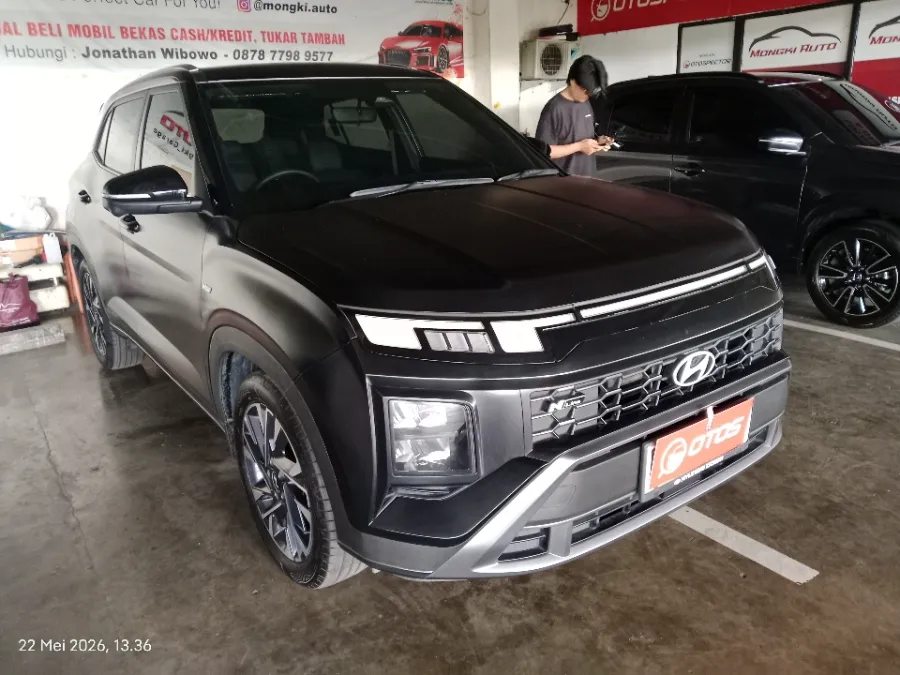 Foto Mobil Bekas Kanan Depan Hyundai Creta 1.5 N Line tahun 2025
