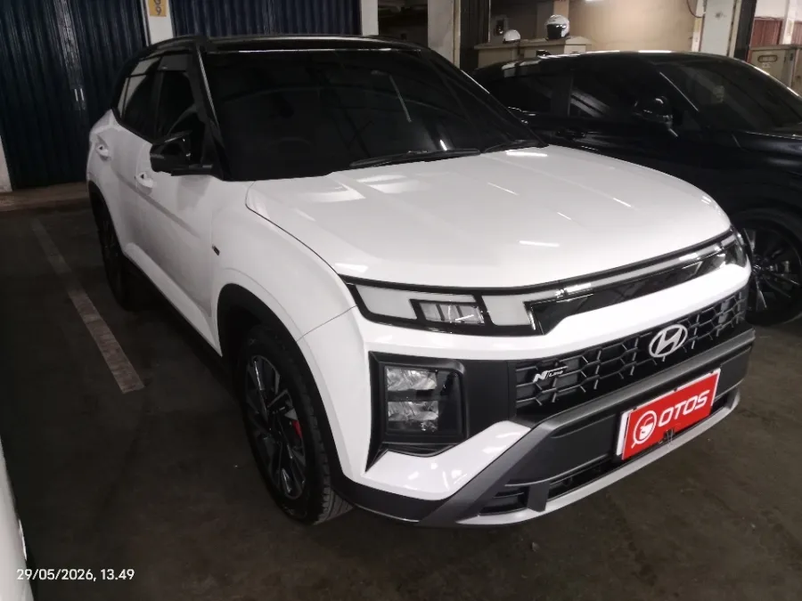 Foto Mobil Bekas Kanan Depan Hyundai Creta 1.5 N Line tahun 2025