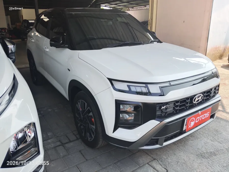 Foto Mobil Bekas Kanan Depan Hyundai Creta 1.5 N Line tahun 2025