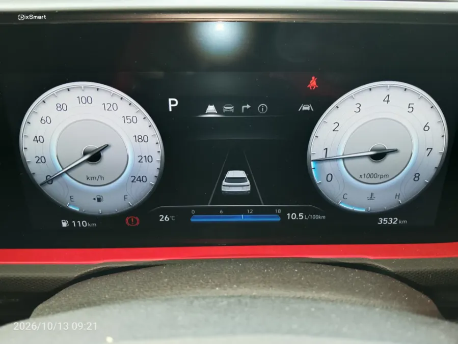 Foto Mobil Bekas Odometer Hyundai Creta 1.5 N Line tahun 2025