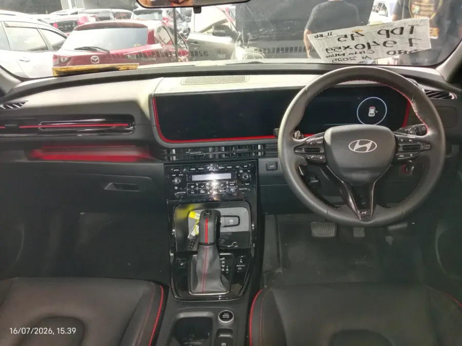 Foto Mobil Bekas Dashboard Hyundai Creta 1.5 N Line Turbo tahun 2025