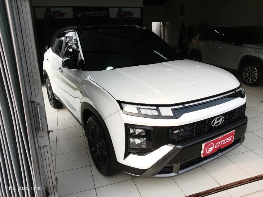 Foto Mobil Bekas Kanan Depan Hyundai Creta 1.5 N Line Turbo tahun 2025