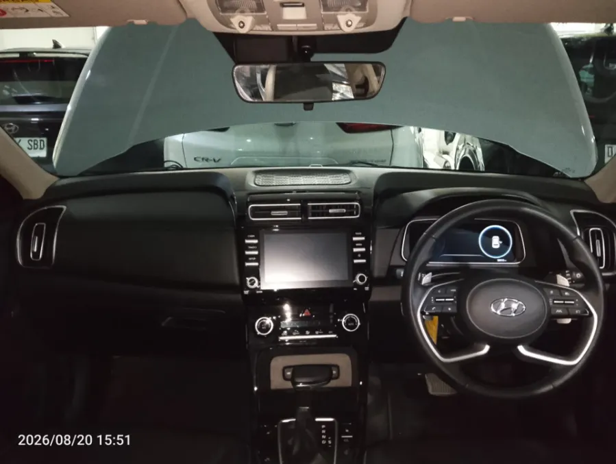 Foto Mobil Bekas Dashboard Hyundai Creta 1.5 Prime tahun 2022