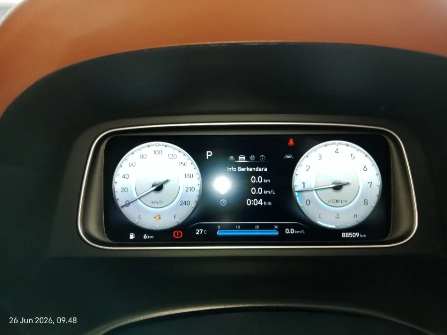 Foto Mobil Bekas Odometer Hyundai Creta 1.5 Prime tahun 2022
