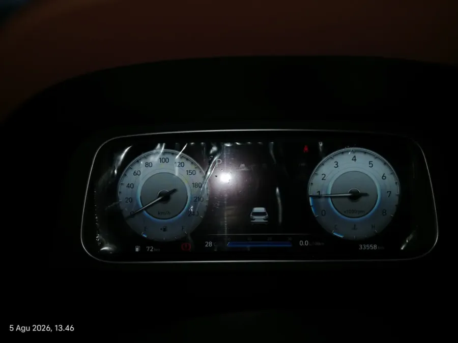 Foto Mobil Bekas Odometer Hyundai Creta 1.5 Prime tahun 2022
