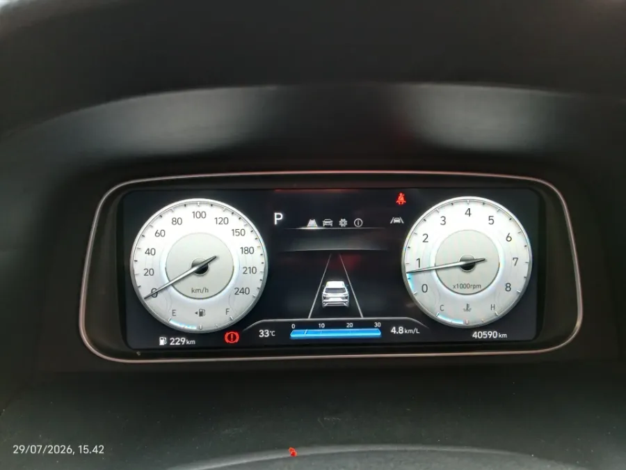 Foto Mobil Bekas Odometer Hyundai Creta 1.5 Prime tahun 2022