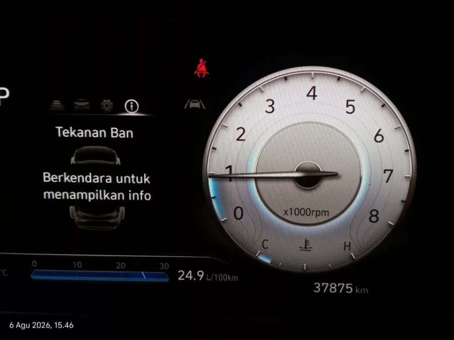 Foto Mobil Bekas Odometer Hyundai Creta 1.5 Prime tahun 2022
