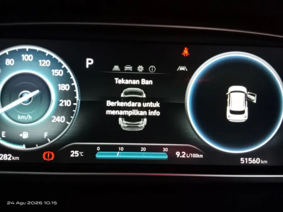 Foto Mobil Bekas Odometer Hyundai Creta 1.5 Prime tahun 2022