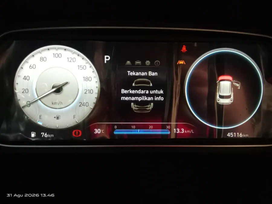Foto Mobil Bekas Odometer Hyundai Creta 1.5 Prime tahun 2022