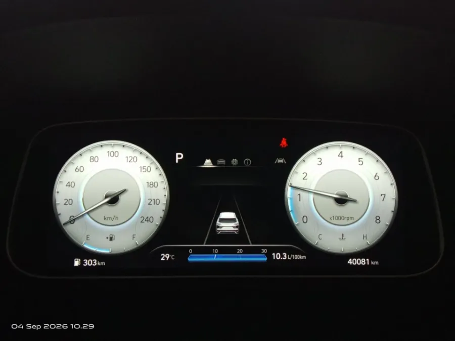 Foto Mobil Bekas Odometer Hyundai Creta 1.5 Prime tahun 2022