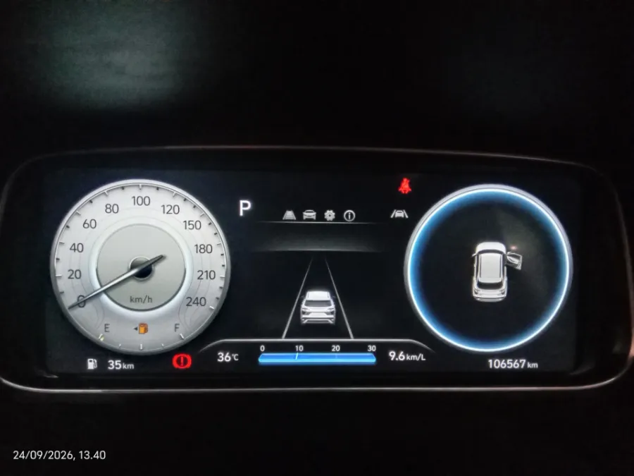 Foto Mobil Bekas Odometer Hyundai Creta 1.5 Prime tahun 2022