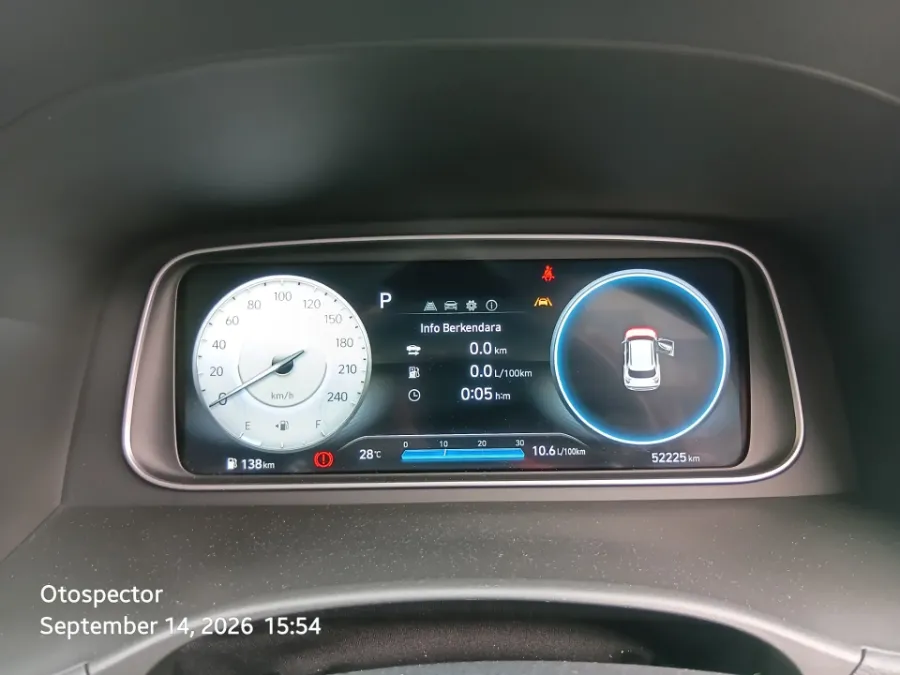 Foto Mobil Bekas Odometer Hyundai Creta 1.5 Prime tahun 2022