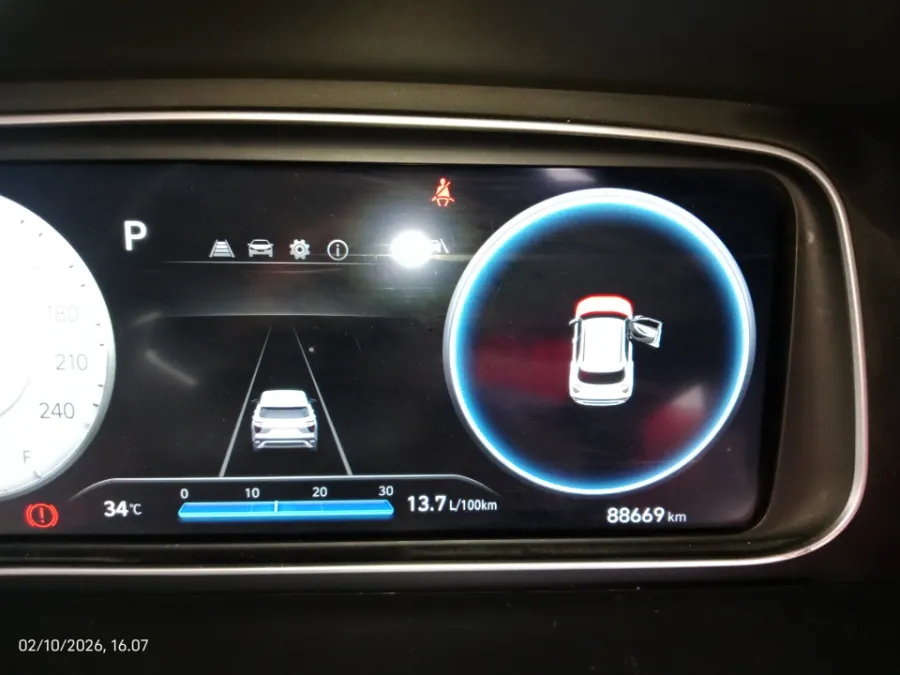 Foto Mobil Bekas Odometer Hyundai Creta 1.5 Prime tahun 2022