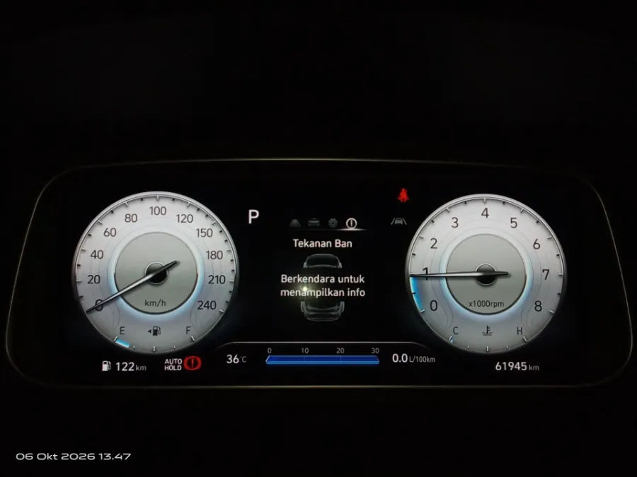 Foto Mobil Bekas Odometer Hyundai Creta 1.5 Prime tahun 2022