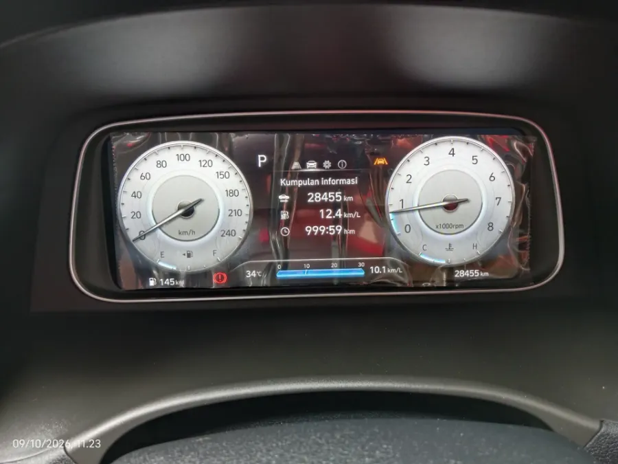Foto Mobil Bekas Odometer Hyundai Creta 1.5 Prime tahun 2022