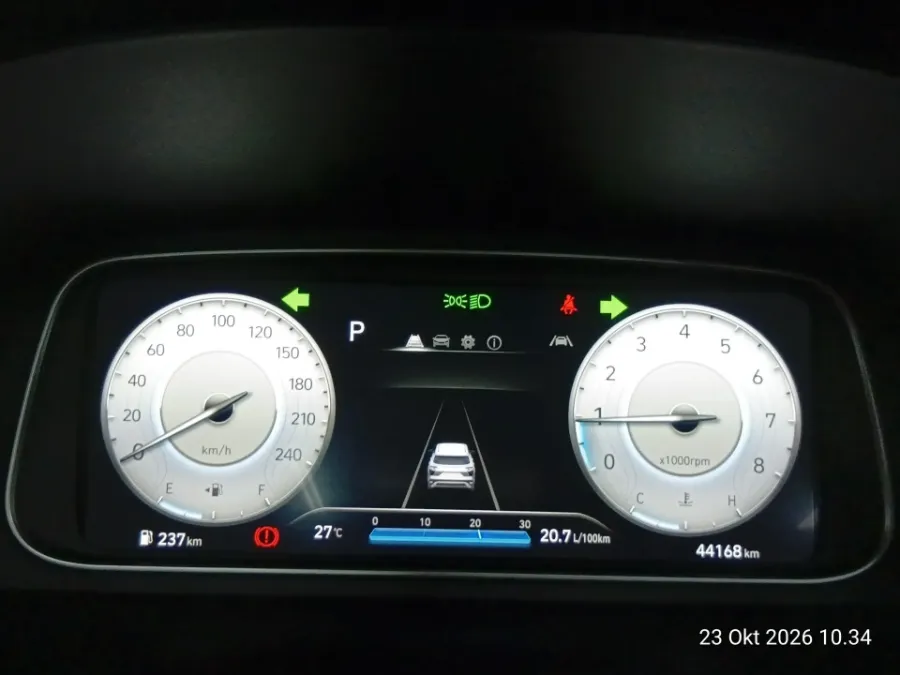 Foto Mobil Bekas Odometer Hyundai Creta 1.5 Prime tahun 2022