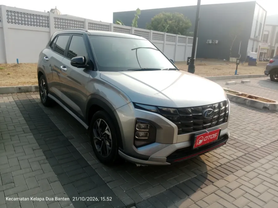 Foto Mobil Bekas Kanan Depan Hyundai Creta 1.5 Prime tahun 2023